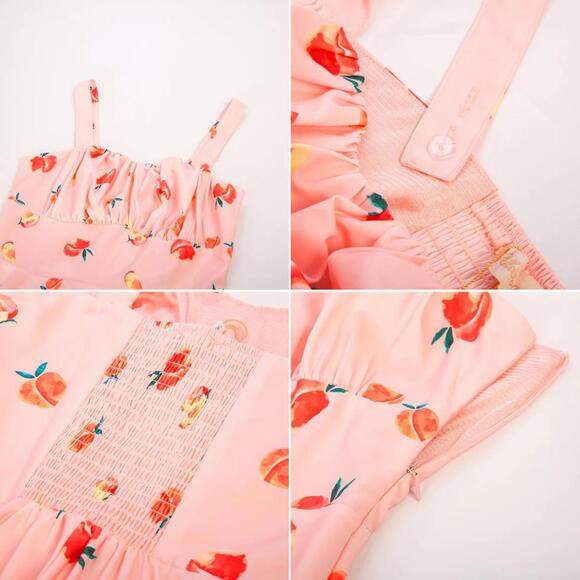 Belle Poque Ruched Bodice Flared A-Line Dress - Picture 4 of 5